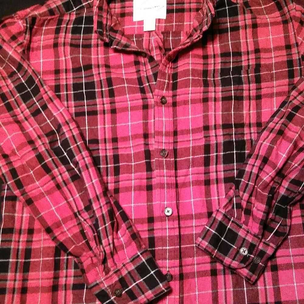 St. John's Bay Men's Flannel Long-sleeved shirt